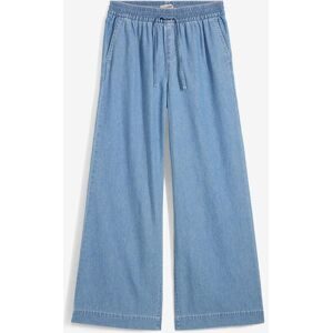 bonprix Weite Jeans mit Gummibund, Loose Fit, aus reiner Baumwolle