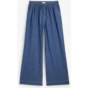 bonprix Weite Jeans mit Gummibund, Loose Fit, aus reiner Baumwolle