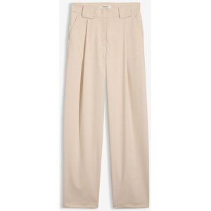 bonprix Barrel-Hose mit hohem Bundbeige 52Damen