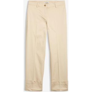 bonprix Chinohose mit hohem Baumwoll-Anteilbeige 46Damen