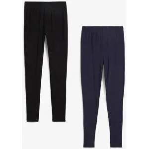bonprix Leggings (2er Pack)schwarz 44Damen