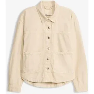 bonprix Shaket aus reiner Baumwollebeige 50Damen