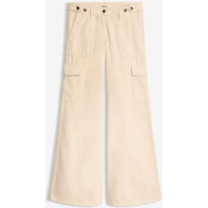 bonprix Cargohose aus reiner Baumwollebeige 52Damen