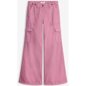 bonprix Cargohose aus reiner Baumwollerosa 50Damen