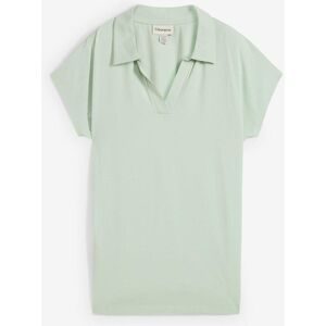 bonprix T-Shirt Regular Fit Passform, Kurzarm, offener Polokragen