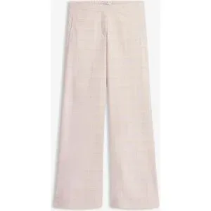 bonprix Glencheck Marlenehose mit Viskosegelb 48Damen