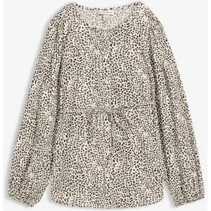 bonprix Baumwoll-Bluse für die Schwangerschaft und danachweiß 50Damen