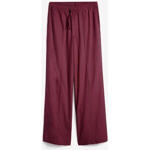 bonprix Palazzo-Hose aus leichtem Leinen-Viskose-Mixrot 40Damen