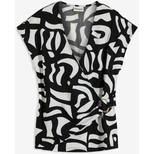 bonprix T-Shirt schmale Passform, mit grafischem Print, ärmellos
