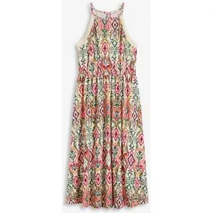 bonprix Midikleid mit Spitzebeige 32Damen