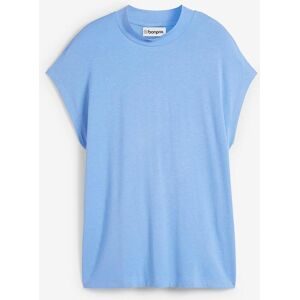 bonprix T-Shirt aus softer Viskoseblau 40Damen