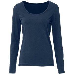 bonprix Figurbetontes Langarmshirtblau 40Damen