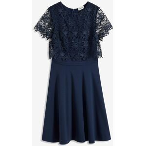 bonprix Midikleid mit Spitzeblau 48Damen