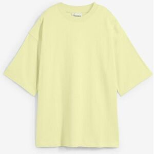 bonprix Oversize-Shirt aus reiner schwerer Bio-Baumwollegelb 40Damen