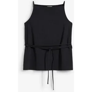 bonprix Top aus Piquéschwarz 36Damen