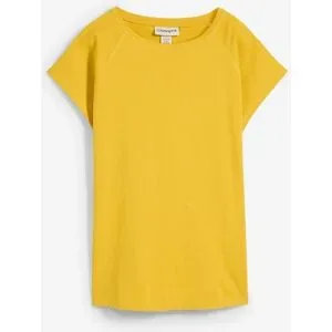 bonprix T-Shirt bequeme Passform, Raglan-Kurzarm, aus Baumwolle