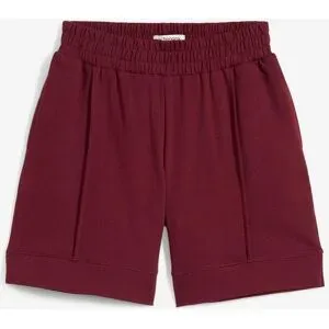 bonprix Sweat-Shorts aus Baumwoll-Mixrot 44Damen