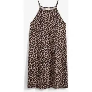 bonprix Minikleid aus reiner Bio-Baumwollebeige 36Damen