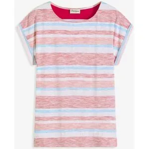 bonprix T-Shirt aus reiner Bio-Baumwollerot 36Damen