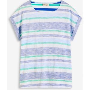 bonprix T-Shirt aus reiner Bio-Baumwolleblau 52Damen