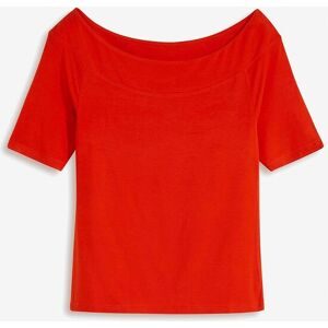 bonprix Carmenshirt in Viskose-Mixorange 32Damen