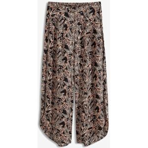 bonprix Palazzo-Hose mit Schlitzschwarz 46Damen