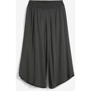 bonprix Wadenlange Culotte aus softer Viskosegrau 54Damen