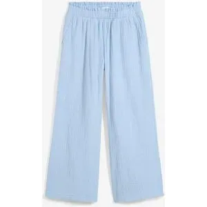bonprix Musselin-Culotte aus Baumwolleblau 44Damen