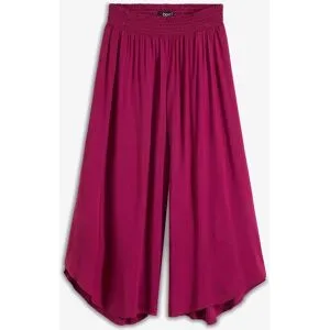 bonprix Wadenlange Culotte aus softer Viskoselila 38Damen