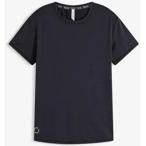 bonprix Weites Sport-Shirt mit Strukturoptik, schnelltrocknendschwarz 40Damen