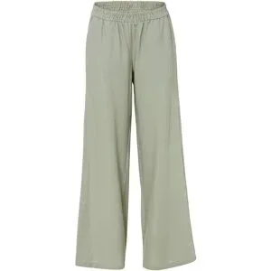 bonprix Palazzo-Hose aus Leinengrün 52Damen