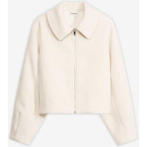 bonprix Gefütterte Oversize Jackeweiß 52Damen