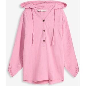bonprix Schlupfbluse aus luftigem Musselinrosa 48Damen