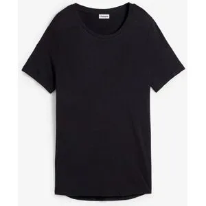 bonprix Longshirt aus softer Viskoseschwarz 56Damen