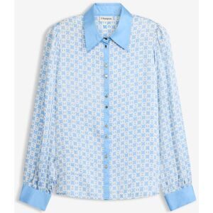 bonprix Satinbluseblau 54Damen