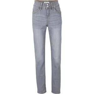 bonprix Slim-Fit-Jeans High Waist, Komfort-Stretchgrau 36Damen