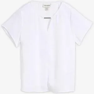 bonprix Tunika aus feinem Satinweiß 36Damen
