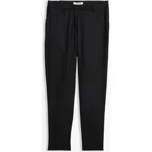 bonprix verkürzte Hose aus reinem Leinenschwarz 40Damen