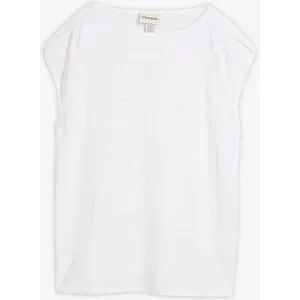 bonprix Shirt aus reinem Leinenweiß 40Damen