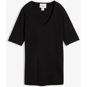 bonprix Shirt, extra langschwarz 48Damen