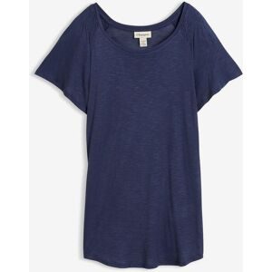 bonprix T-Shirt bequeme Passform, mit Flügelärmeln, Smokeeinsatz an der Schulter