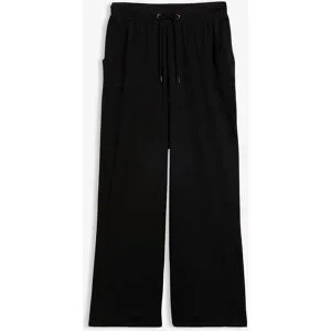 bonprix Jogginghose aus Baumwoll-Mixschwarz 36Damen