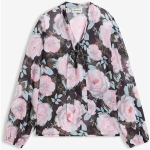 bonprix Schluppenbluseschwarz 44Damen