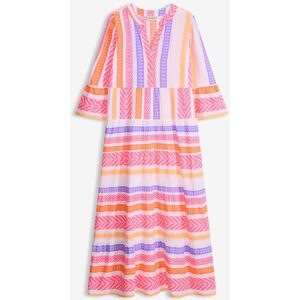 bonprix Maxikleid aus fließender Viskoseweiß 44Damen