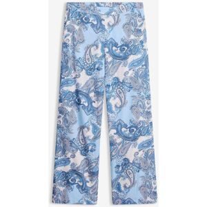 bonprix bedruckte Hose aus fließender Viskoseweiß 40Damen