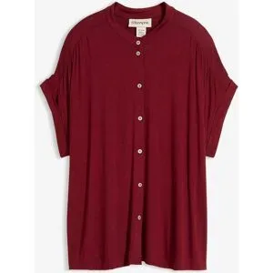 bonprix Shirtbluse aus softem Viskose Mixrot 44Damen