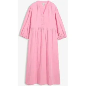 bonprix Tunika-Kleid aus softem Musselinrosa 36Damen