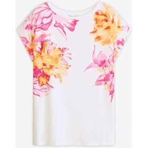 bonprix Shirt mit überschnittenen Schulternweiß 44Damen
