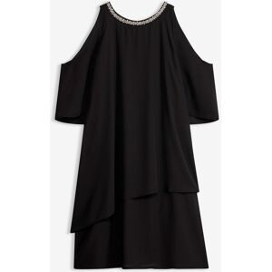 bonprix Blusenkleidschwarz 36Damen