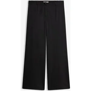 bonprix Marlenehose  mit Bequembundschwarz 46Damen
